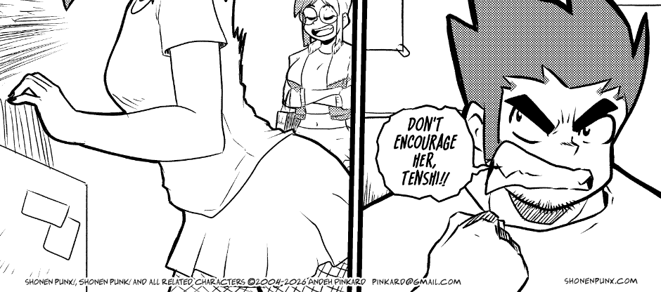 Shonen Punx! - Episode 217, Page 1: 217 Girl-Next Door Grief