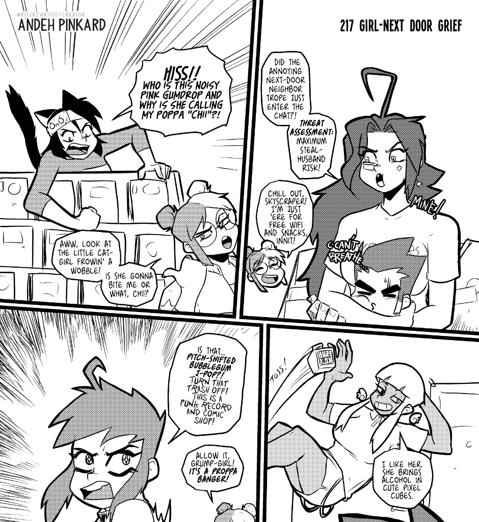 Shonen Punx! - Episode 217, Page 1: 217 Girl-Next Door Grief