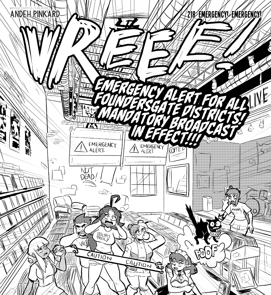 Shonen Punx! - Episode 218, Page 1: 218 Emergency! Emergency!