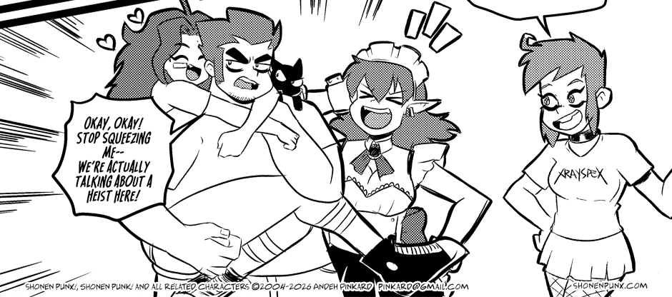 Shonen Punx! - Episode 221, Page 1: 221 Motivation Get!
