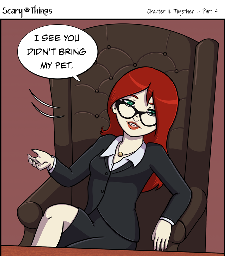 Scary Things - Episode 17, Page 1: Chapter 11: Together - Part 4