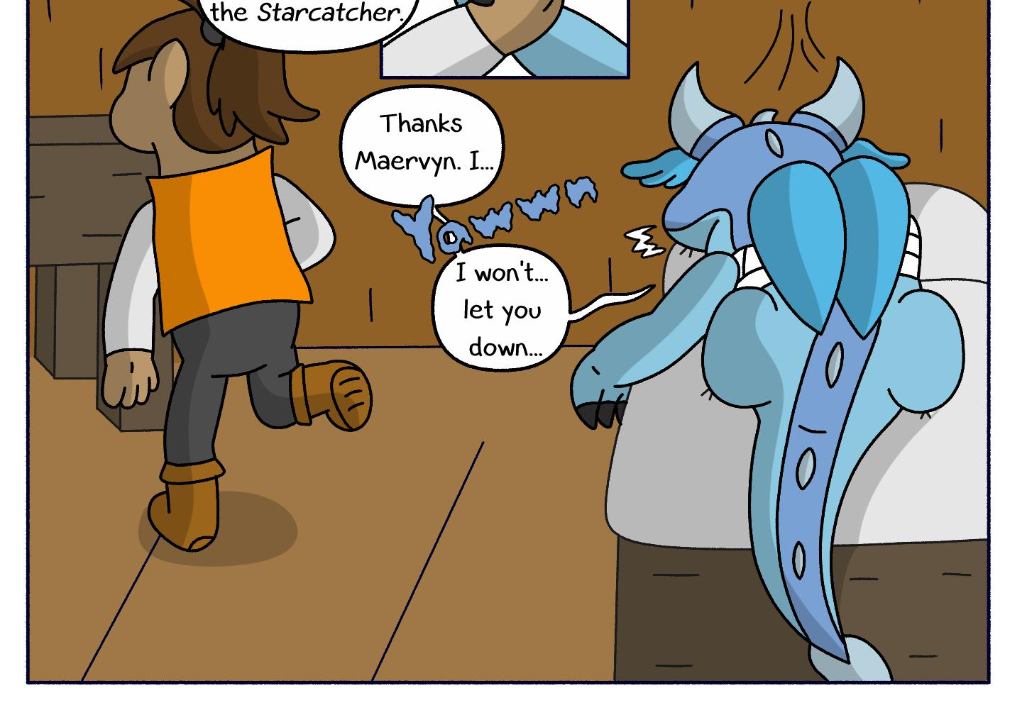 The Starcatcher Sails On! - Episode 40, Page 1: The Exiled Princess- Page Seventeen