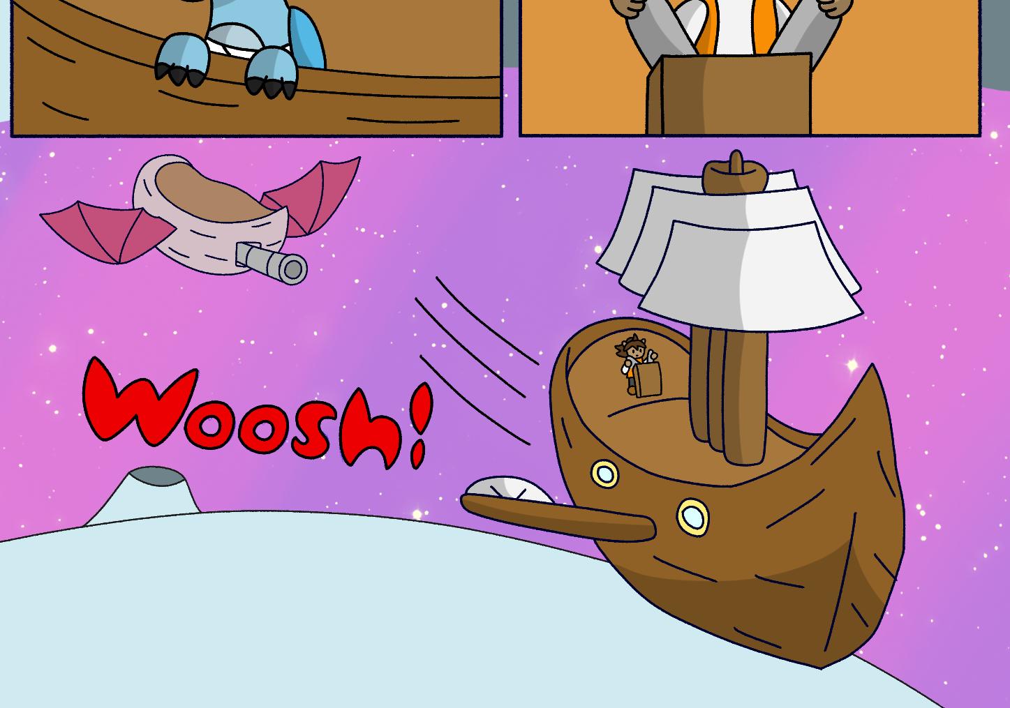 The Starcatcher Sails On! - Episode 54, Page 1: The Exiled Princess- Page Thirty-One