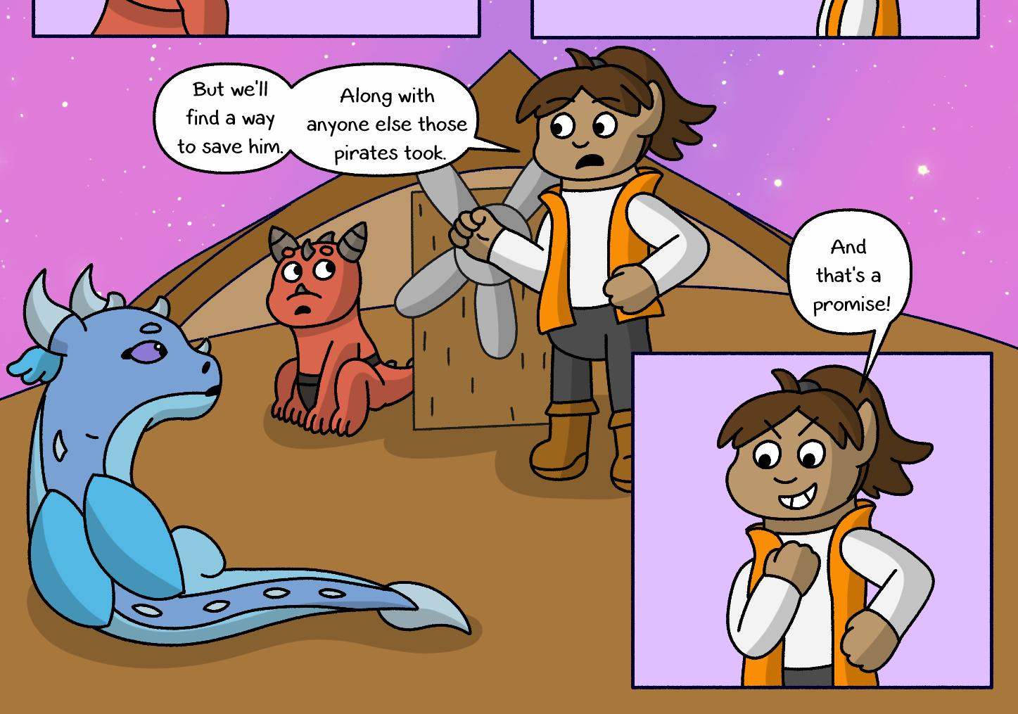 The Starcatcher Sails On! - Episode 63, Page 1: The Exiled Princess- Page Forty-One