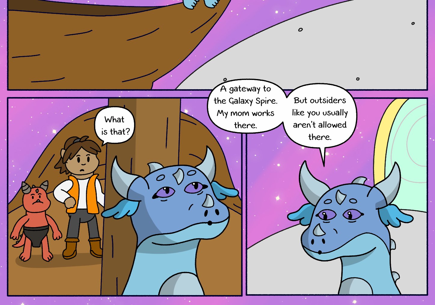 The Starcatcher Sails On! - Episode 67, Page 1: Trial By Spire- Page One