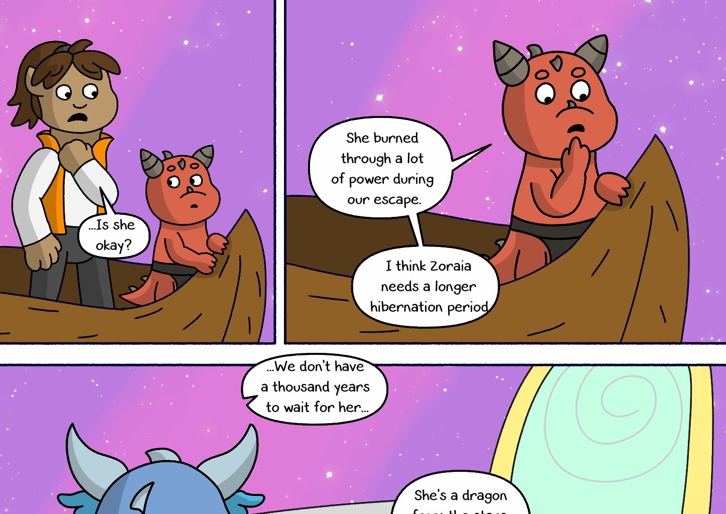 The Starcatcher Sails On! - Episode 69, Page 1: Trial By Spire- Page Three