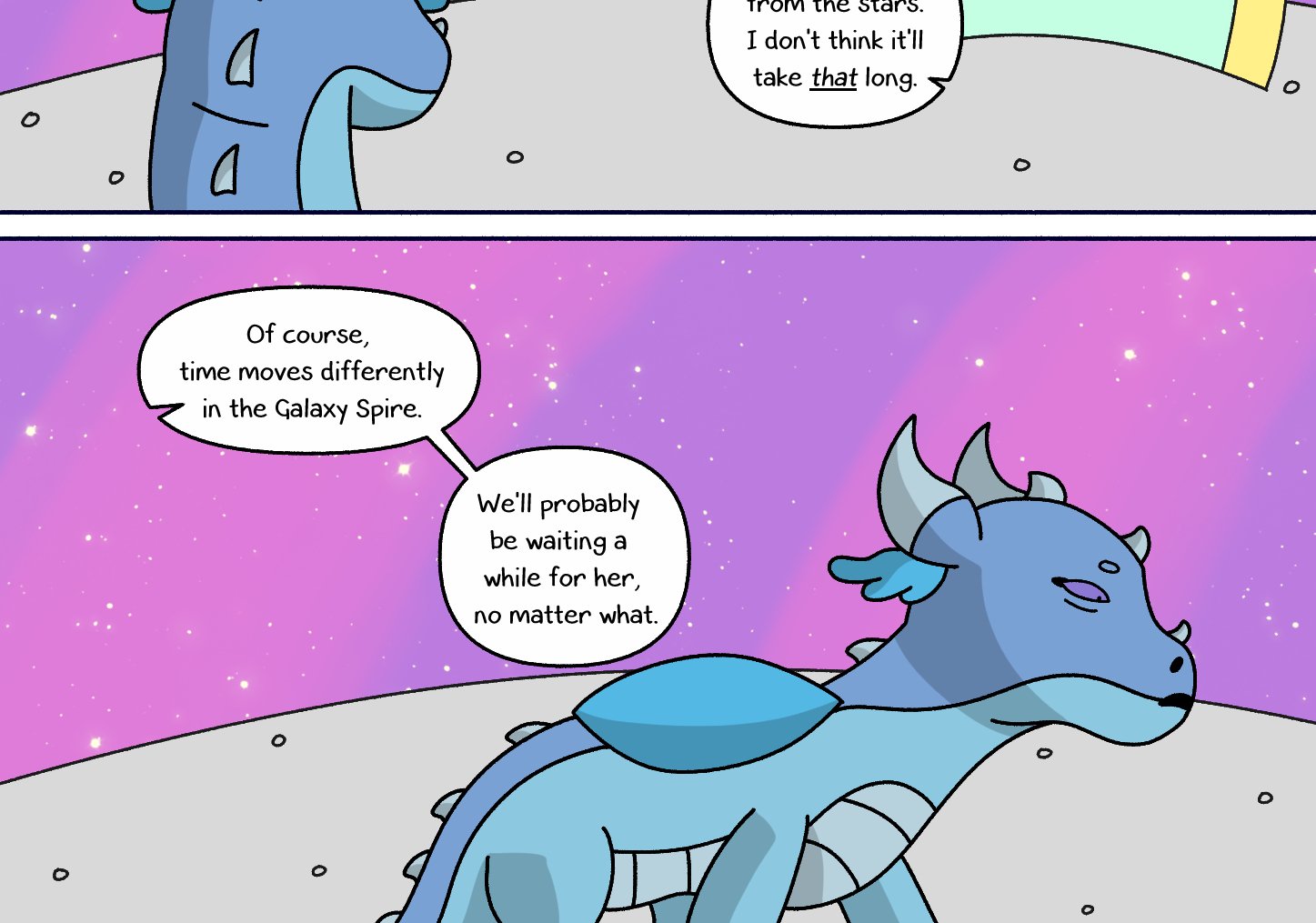 The Starcatcher Sails On! - Episode 69, Page 1: Trial By Spire- Page Three