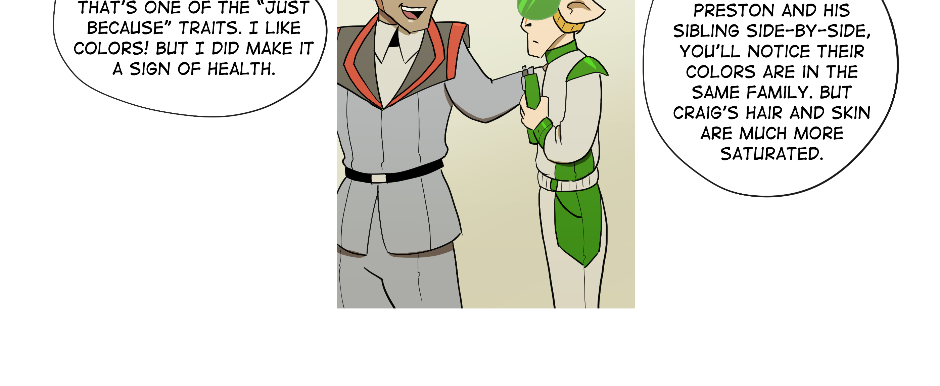 Crash Landing Party - Episode 2, Page 2: Issue 1.5 - Volan Biology Lesson