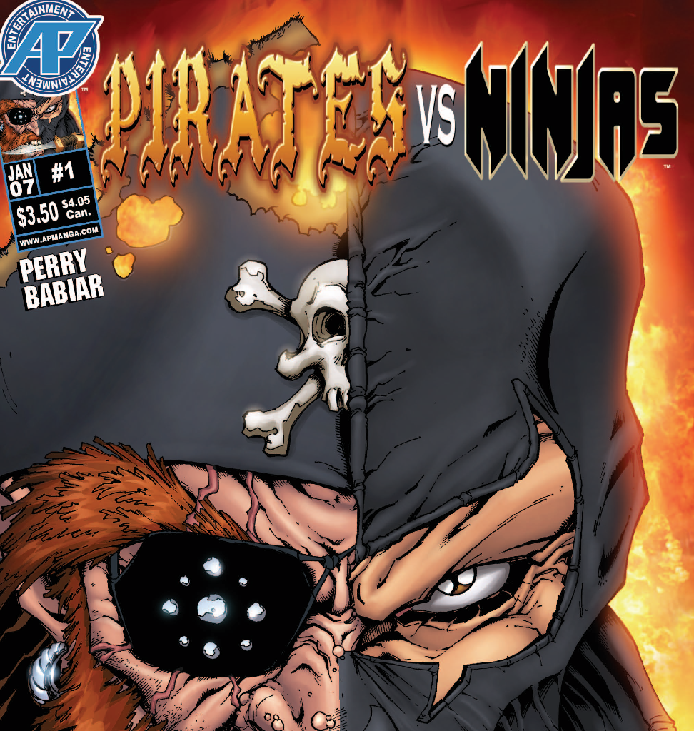 Pirates vs Ninjas - Episode 1, Page 1: Pirates vs Ninja #1