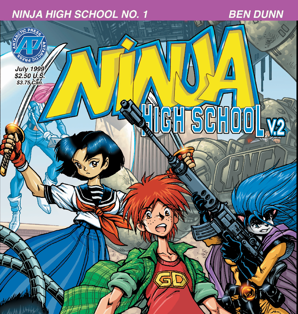 Ninja High School - Episode 1, Page 1: Ninja High School v2 #1