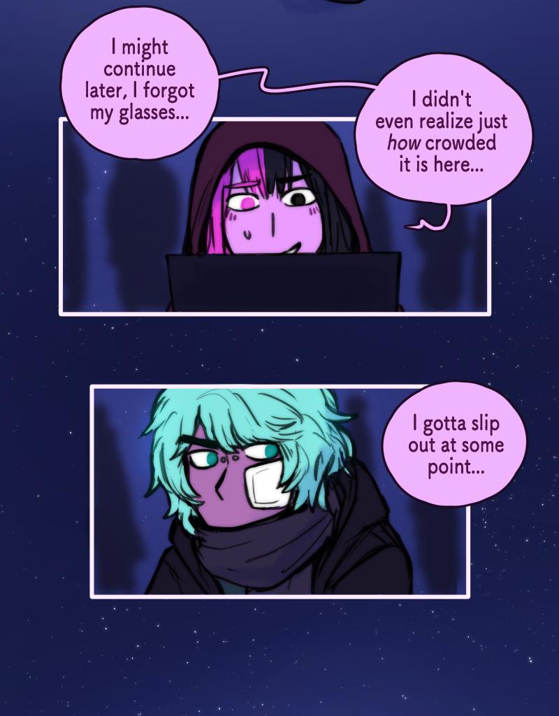 CHROMESTHESIA - Episode 34, Page 1: 34 - Show's Over