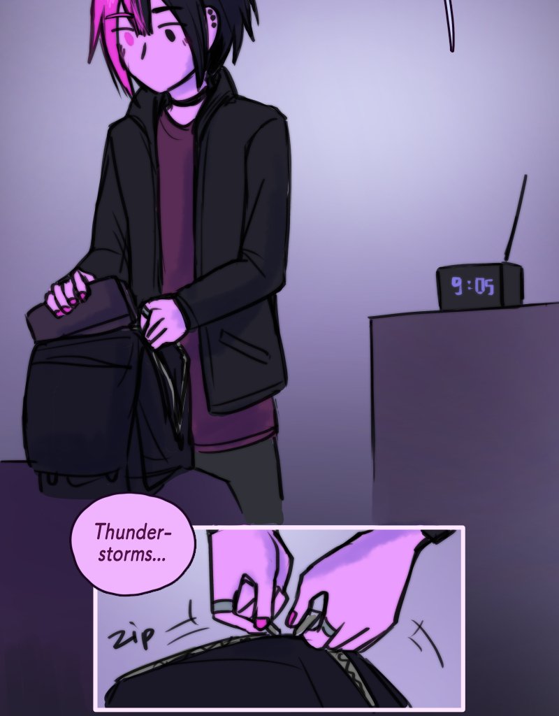 CHROMESTHESIA - Episode 36, Page 1: 36 - Just Checking