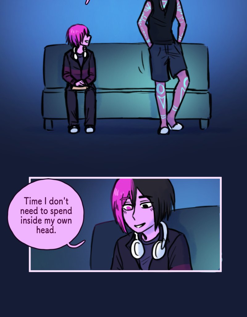 CHROMESTHESIA - Episode 44, Page 1: 44 - Tidying Up