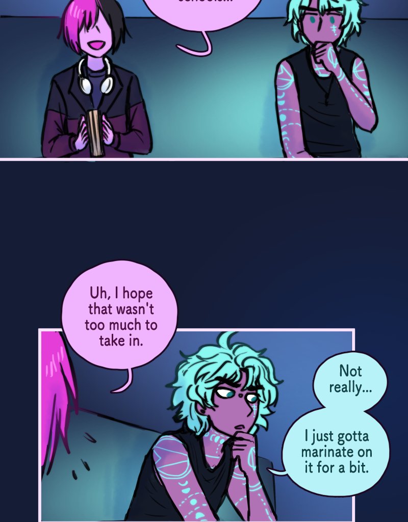 CHROMESTHESIA - Episode 44, Page 1: 44 - Tidying Up