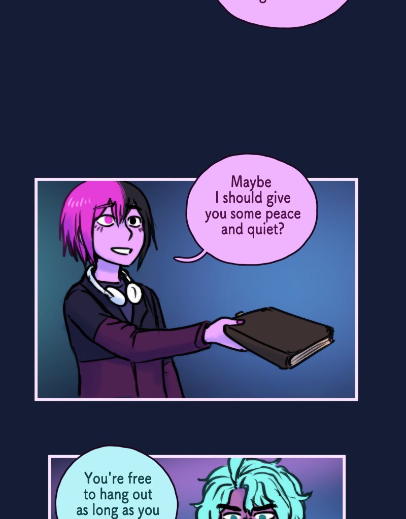 CHROMESTHESIA - Episode 44, Page 1: 44 - Tidying Up