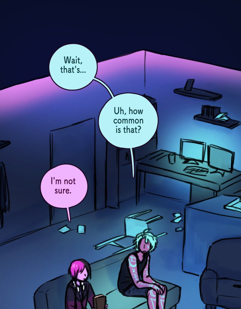 CHROMESTHESIA - Episode 44, Page 1: 44 - Tidying Up