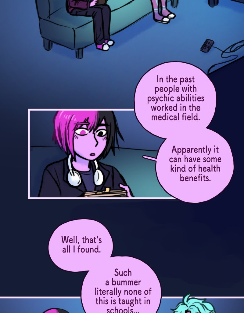 CHROMESTHESIA - Episode 44, Page 1: 44 - Tidying Up