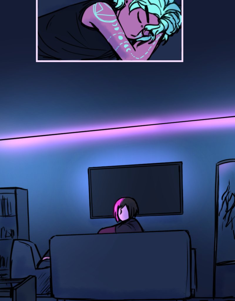 CHROMESTHESIA - Episode 44, Page 2: 44 - Tidying Up