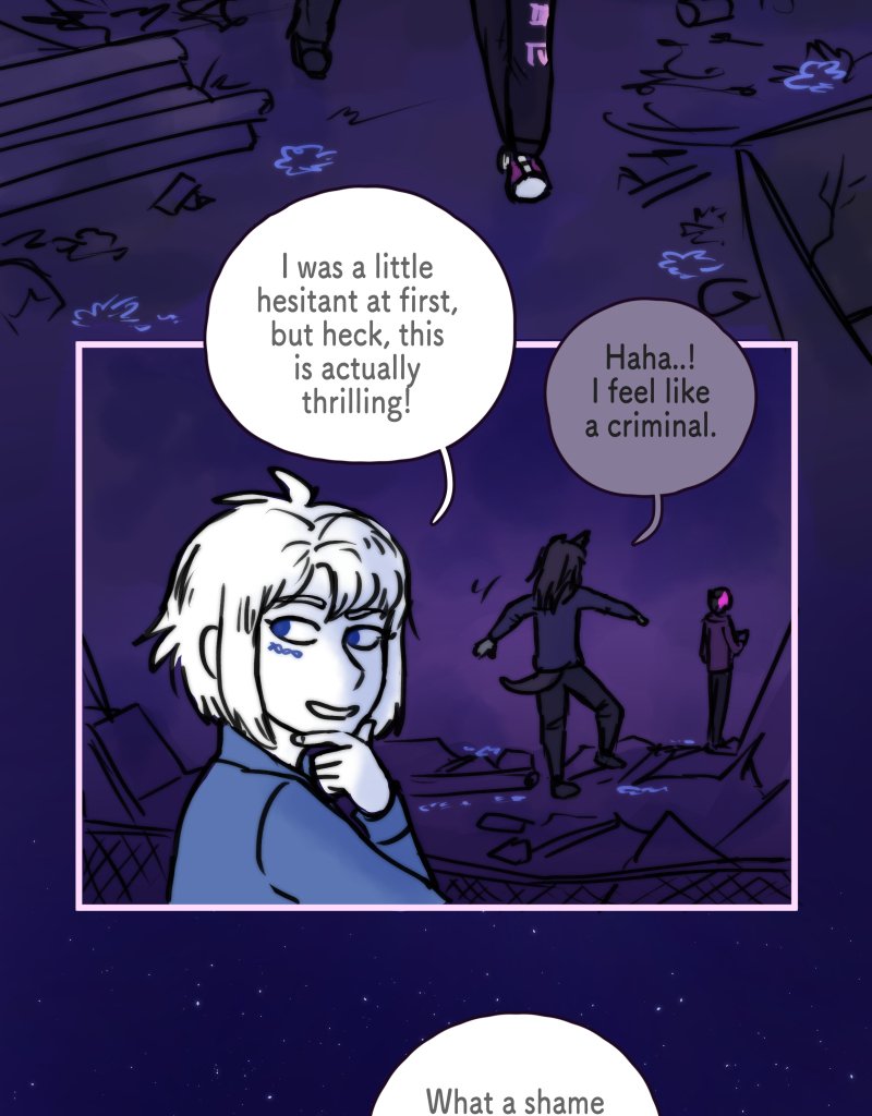 CHROMESTHESIA - Episode 45, Page 2: 45 - Junkyard Fireworks