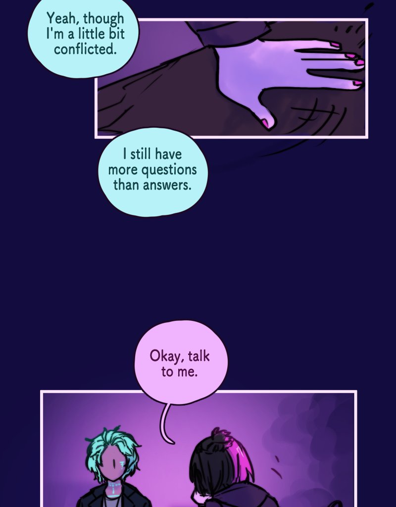 CHROMESTHESIA - Episode 46, Page 1: 46 - Talk To Me