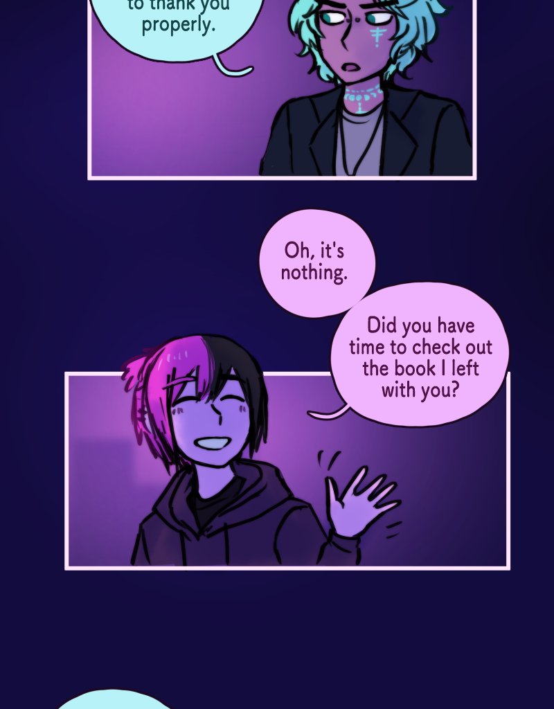 CHROMESTHESIA - Episode 46, Page 1: 46 - Talk To Me