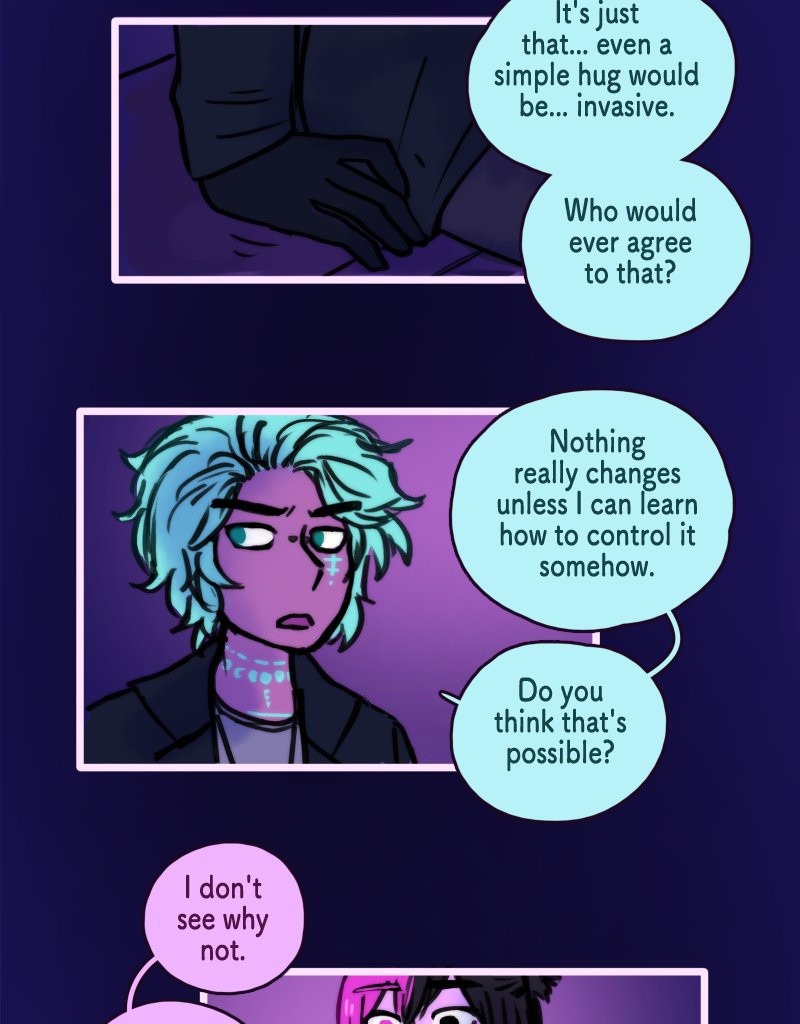 CHROMESTHESIA - Episode 46, Page 2: 46 - Talk To Me