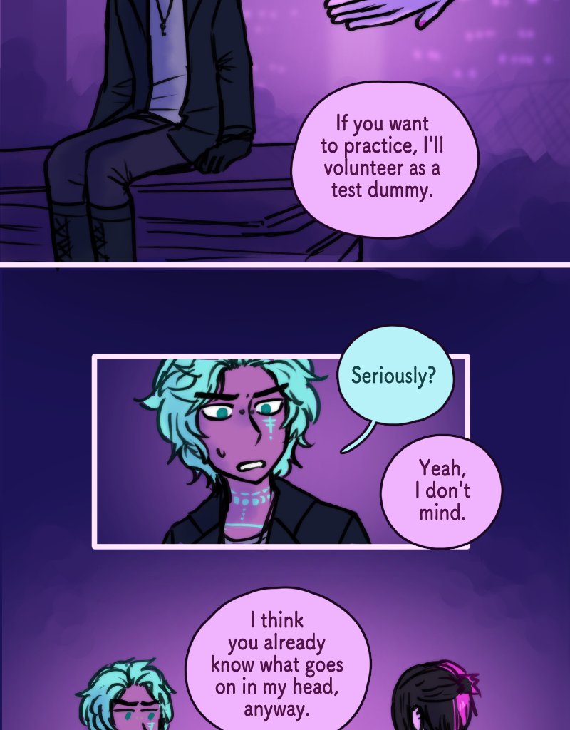 CHROMESTHESIA - Episode 46, Page 2: 46 - Talk To Me