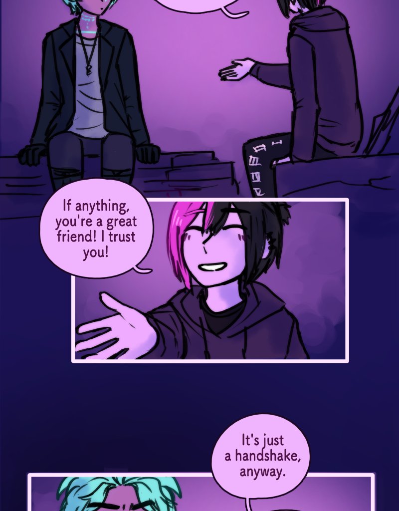 CHROMESTHESIA - Episode 46, Page 2: 46 - Talk To Me