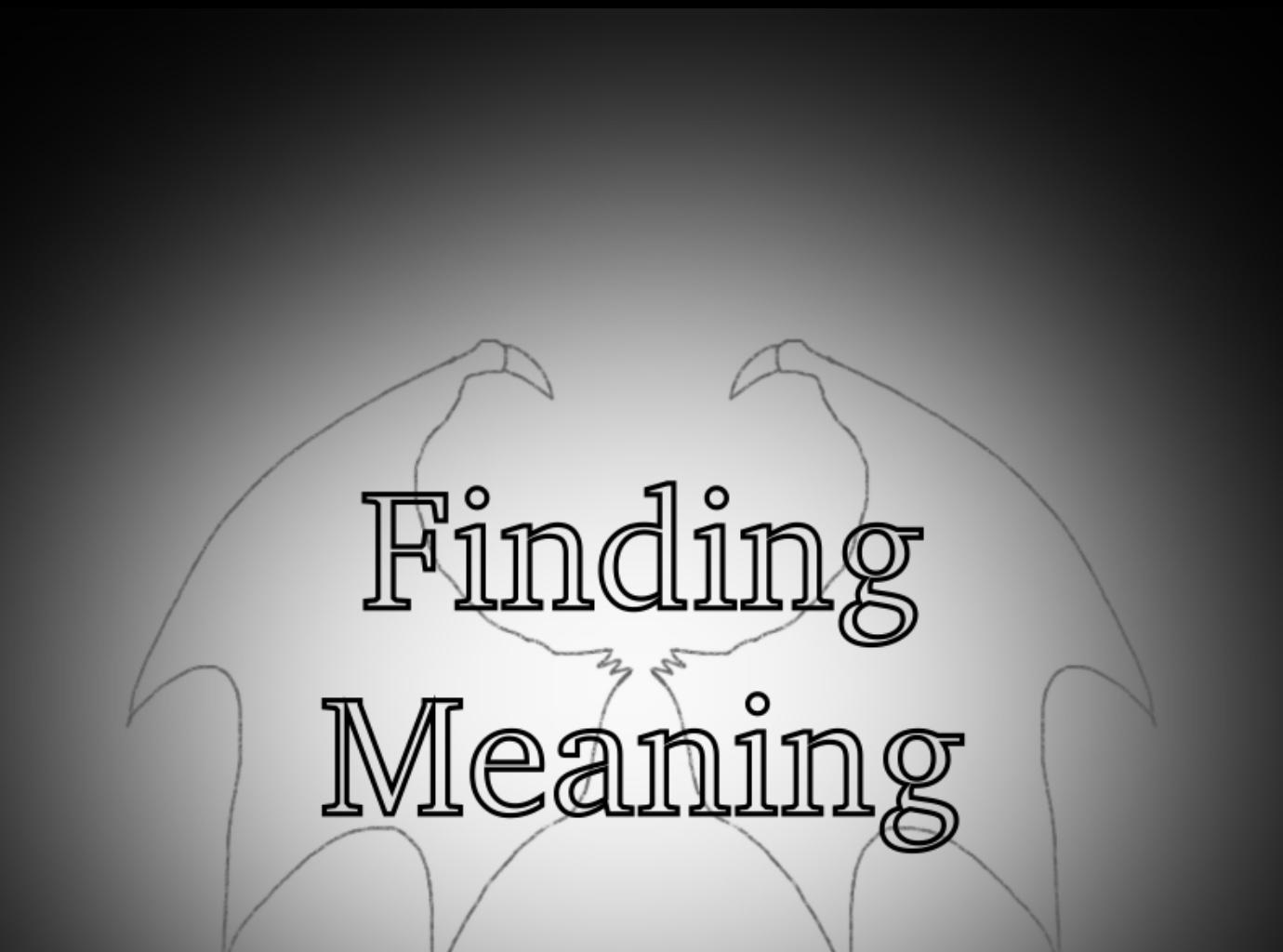 Finding Meaning - Episode 25, Page 1: Ep. 25: Picking Up the Package