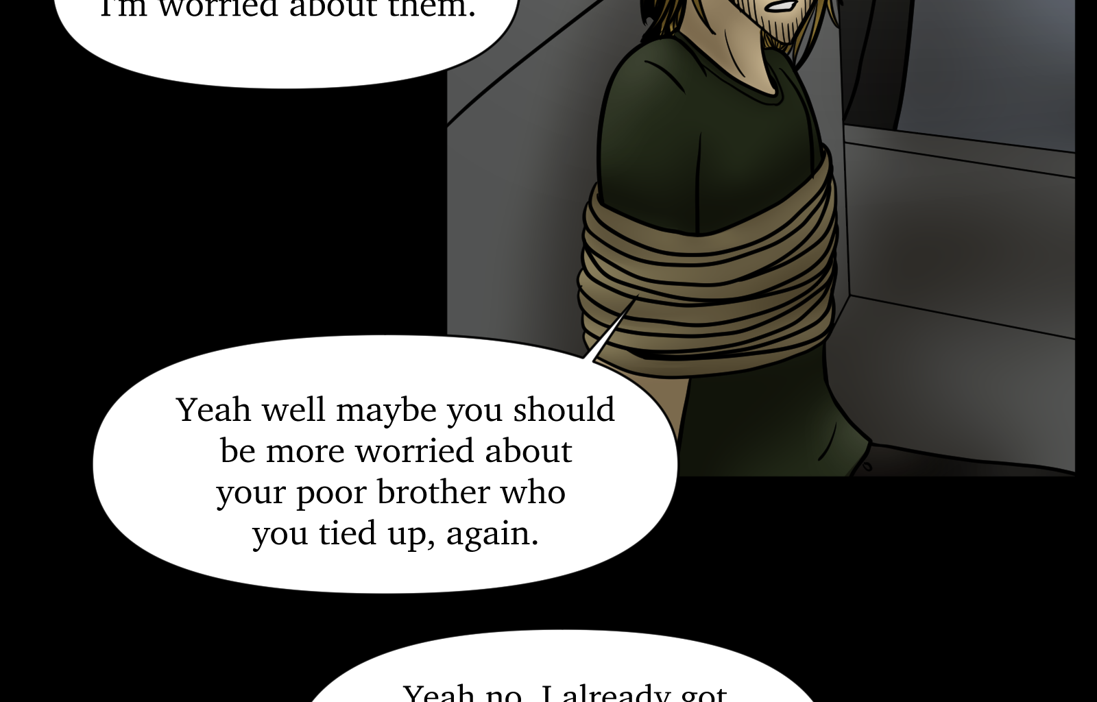 Finding Meaning - Episode 30, Page 1: Ep. 30: What Do We Do Now?
