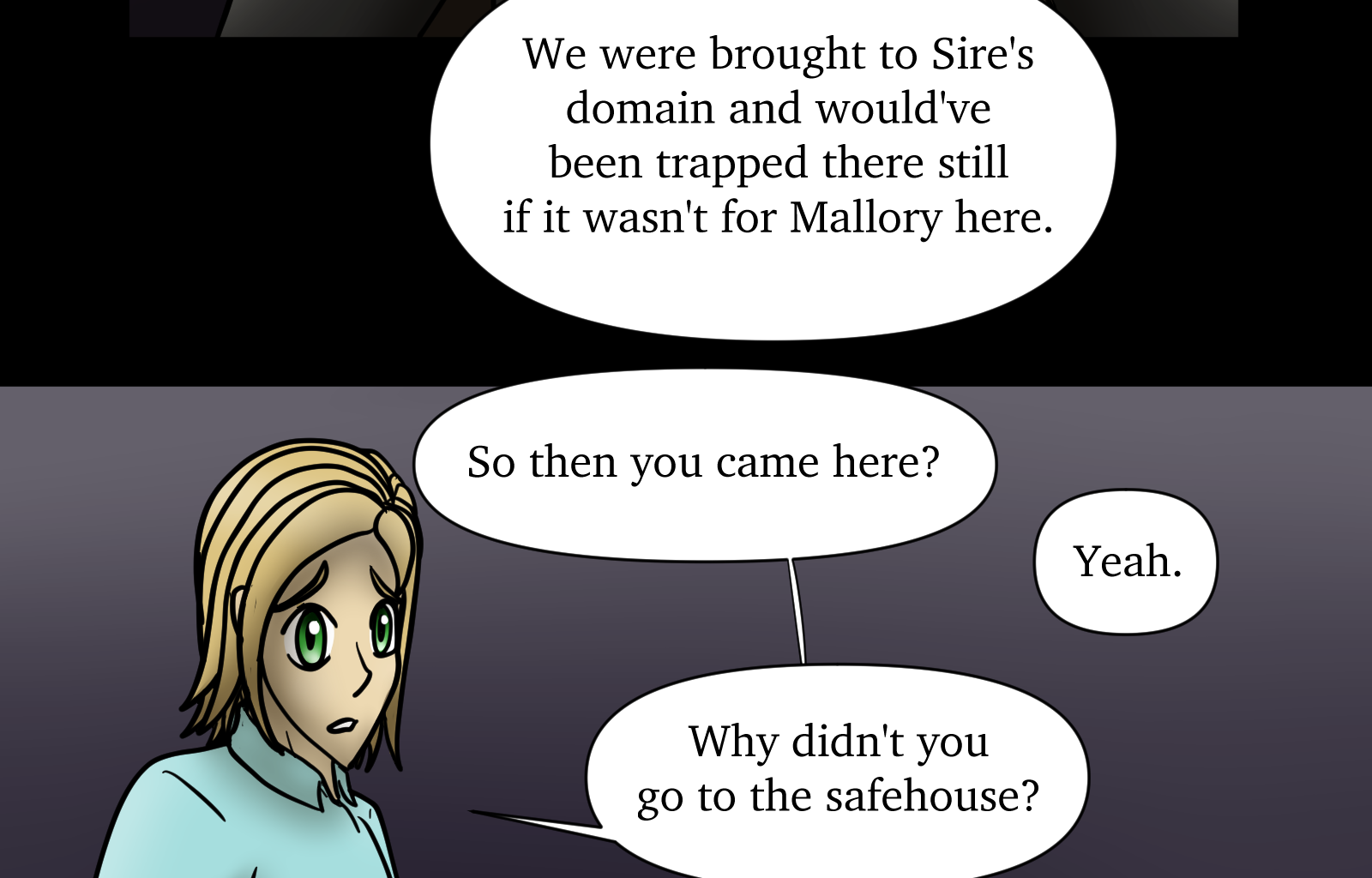 Finding Meaning - Episode 30, Page 3: Ep. 30: What Do We Do Now?