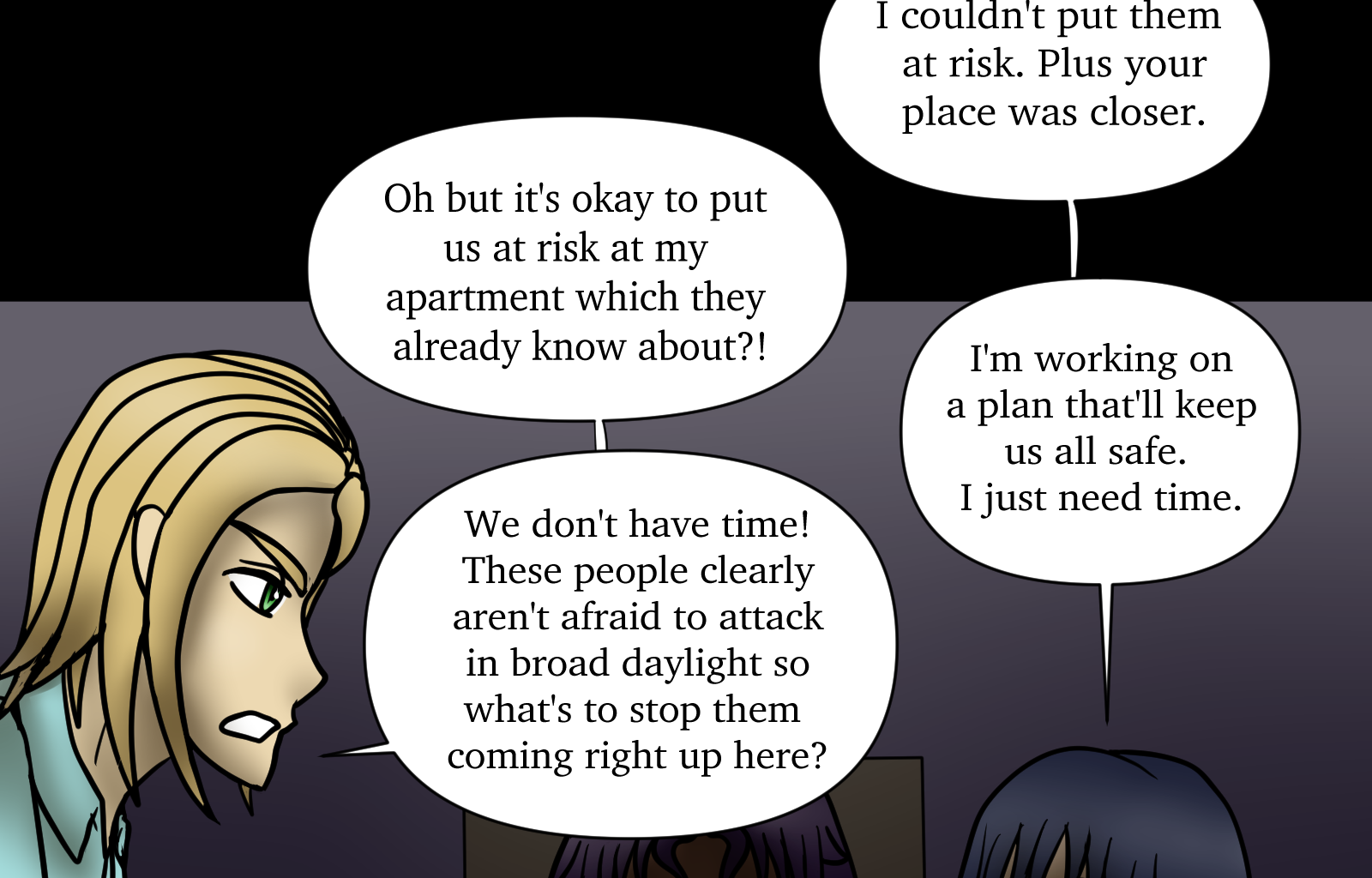 Finding Meaning - Episode 30, Page 3: Ep. 30: What Do We Do Now?