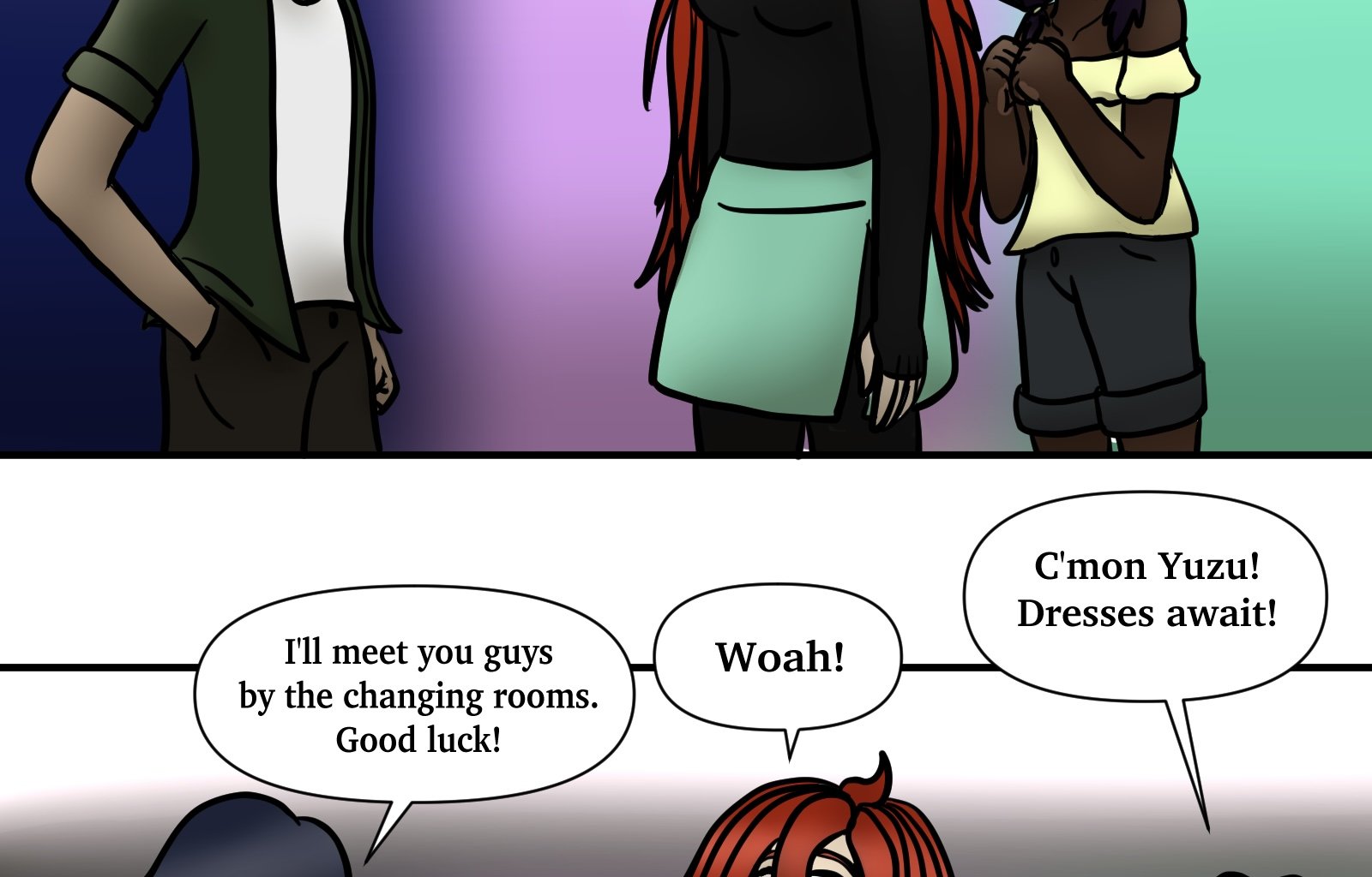 Finding Meaning - Episode 33, Page 5: Ep. 33: Shopping Day