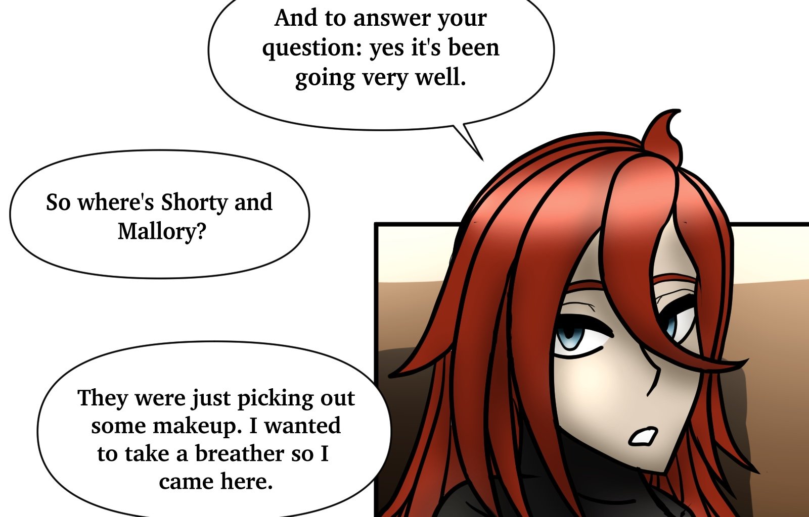 Finding Meaning - Episode 33, Page 9: Ep. 33: Shopping Day