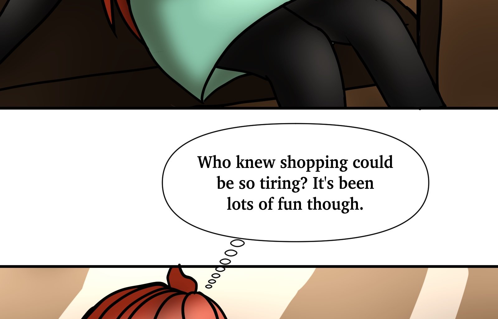 Finding Meaning - Episode 33, Page 9: Ep. 33: Shopping Day