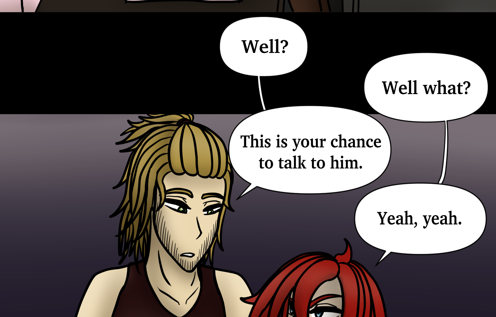 Finding Meaning - Episode 34, Page 1: Ep. 34: What is William Hiding?