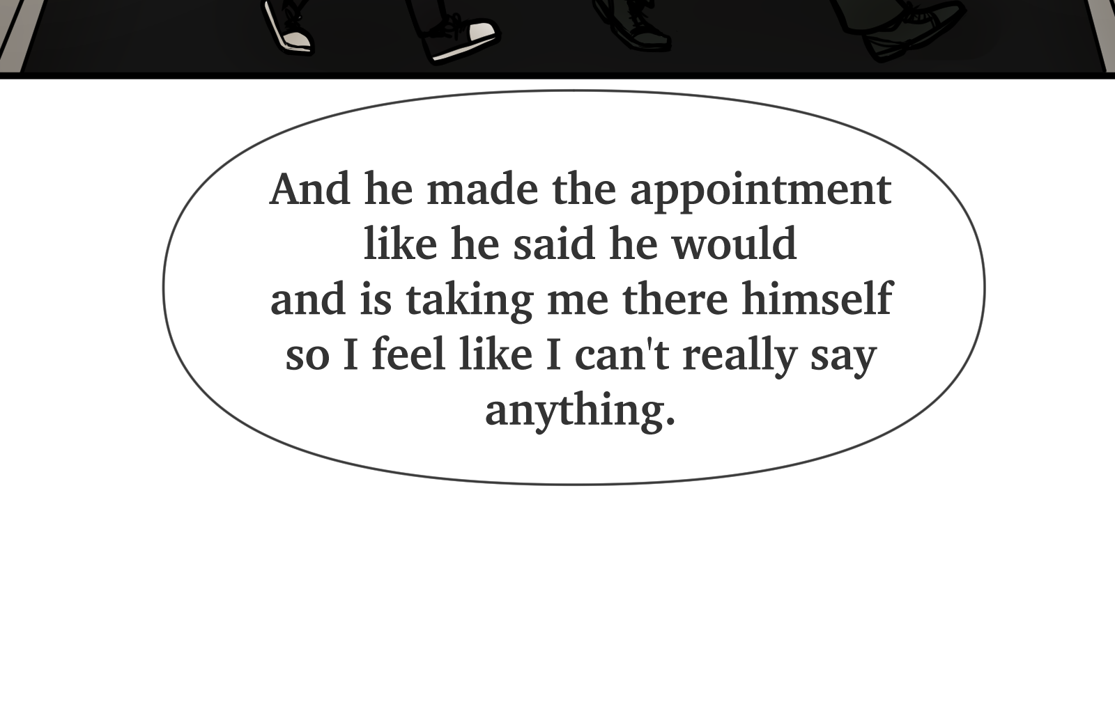Finding Meaning - Episode 35, Page 1: Ep. 35: Day Gone Wrong (Part 1)