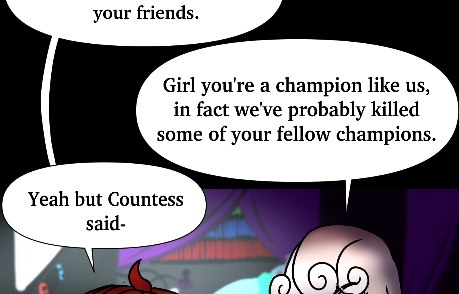 Finding Meaning - Episode 40, Page 1: Ep. 40: The Royal Court