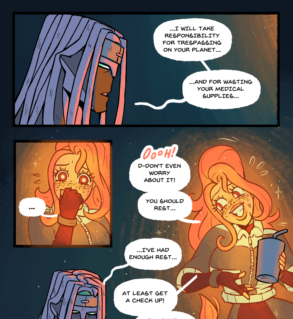 CHAW: Connecting Hearts And Worlds - Episode 53, Page 1: CHAW: CH. 3 pg 5