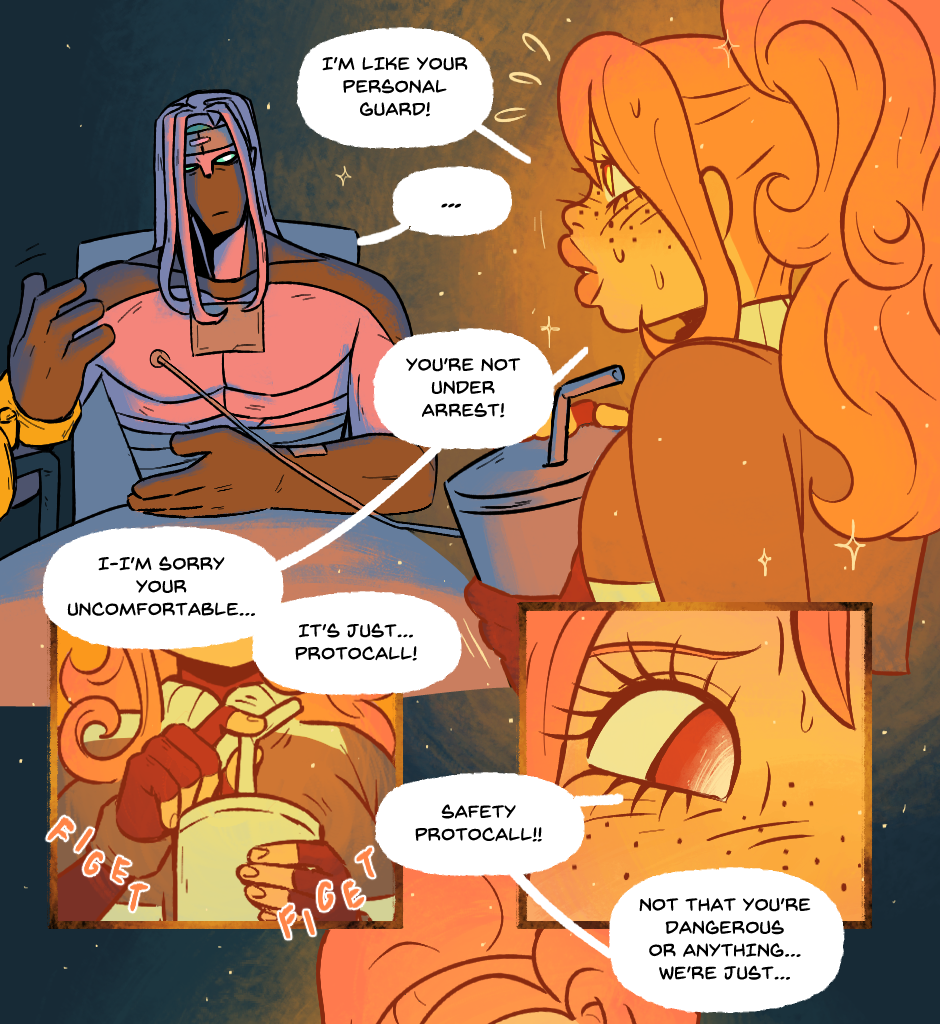 CHAW: Connecting Hearts And Worlds - Episode 54, Page 1: CHAW: CH. 3 pg 6