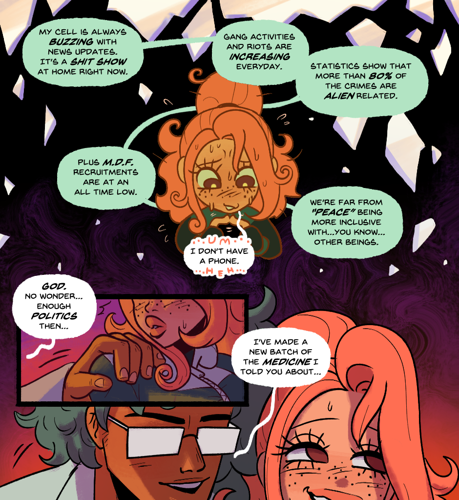 Connecting Hearts And Worlds - Episode 83, Page 1: CHAW: CH. 3 pg 36