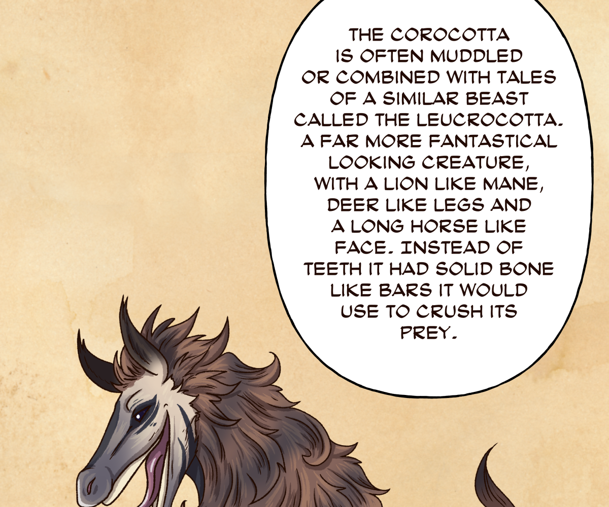 Mythic Mayhem - Episode 66, Page 22: The Tale Of The Crocotta