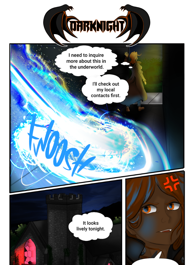 Darknight : Dark Shadows - Episode 68, Page 1: Volume 3 // Episode 6 // Page 1 // Dark Shadows