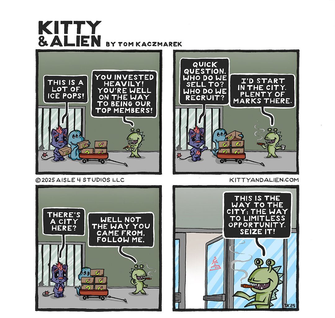 Kitty & Alien - Episode 8, Page 1: The Product