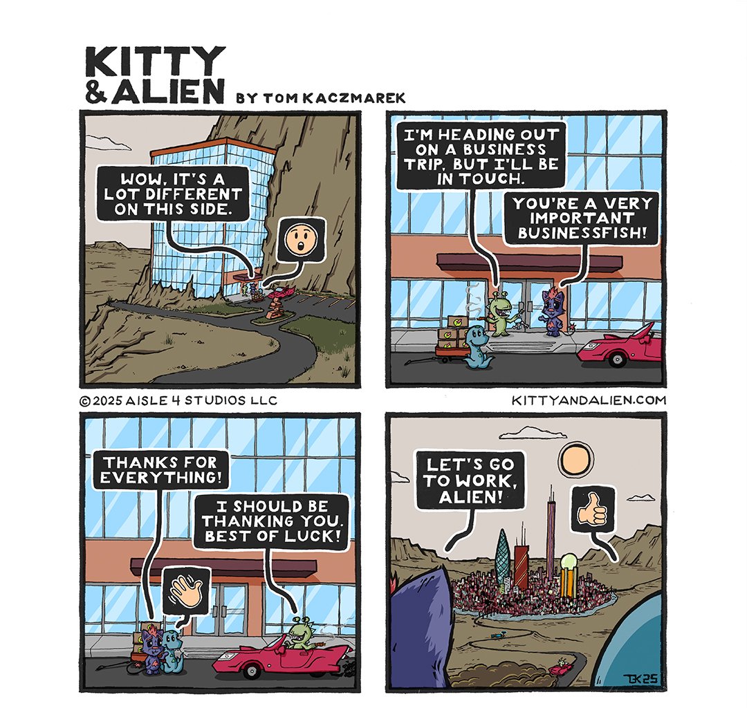 Kitty & Alien - Episode 9, Page 1: Towards Civilization