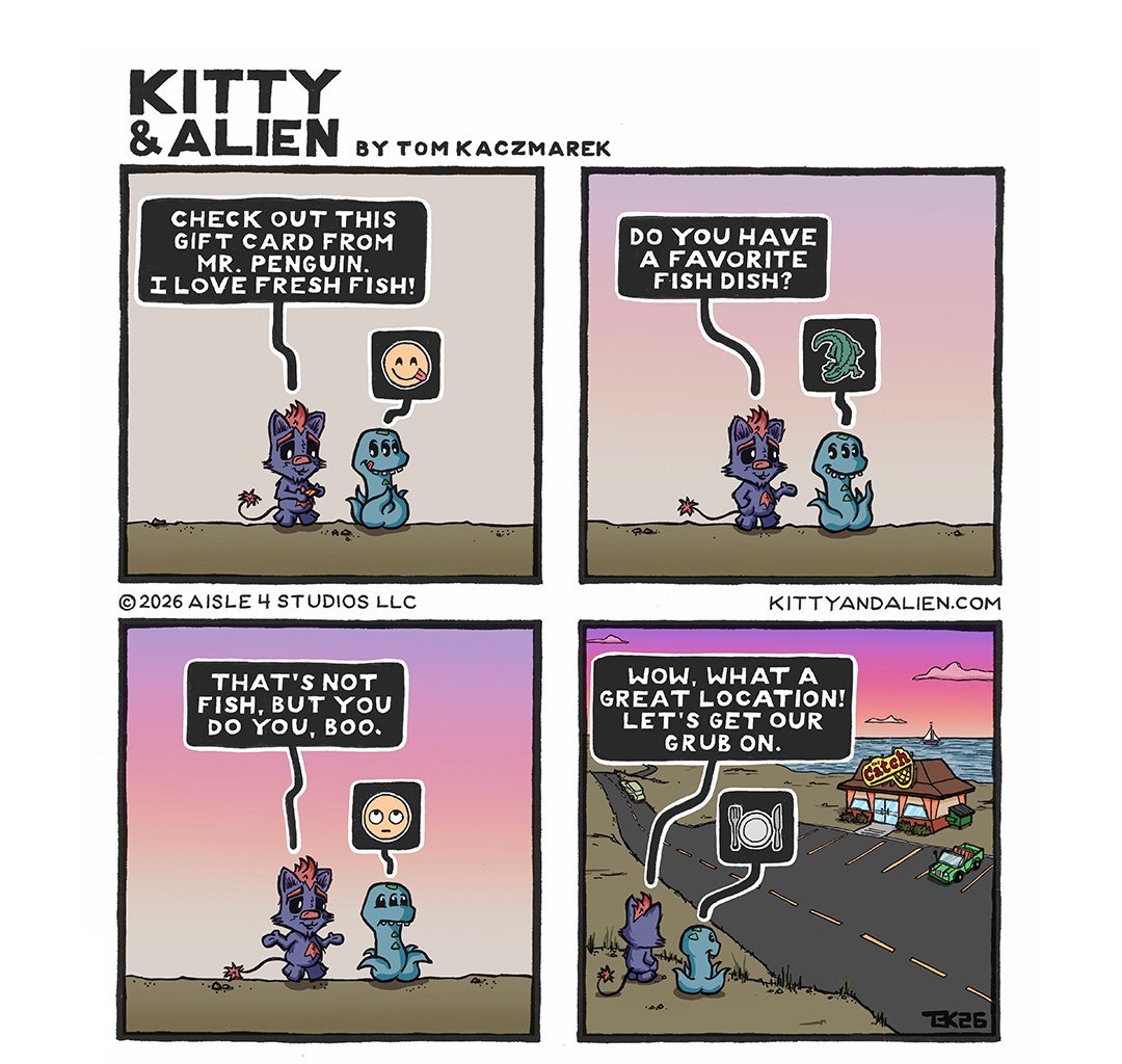 Kitty & Alien - Episode 18, Page 1: The Catch