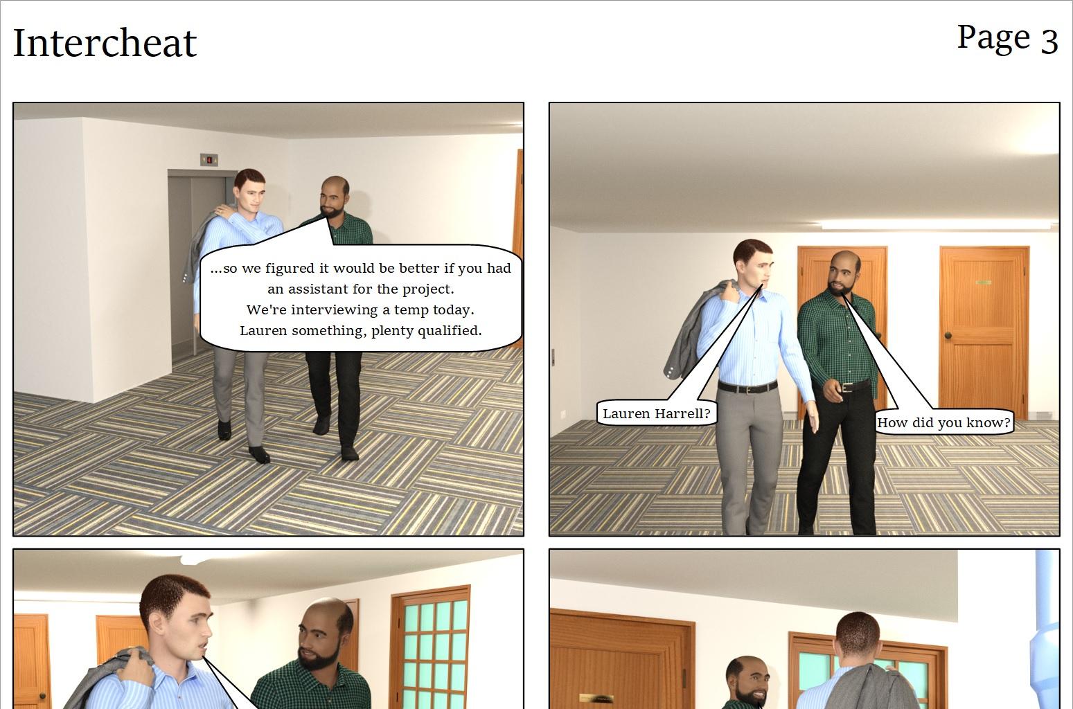 Intercheat - Episode 1, Page 4: Intercheat
