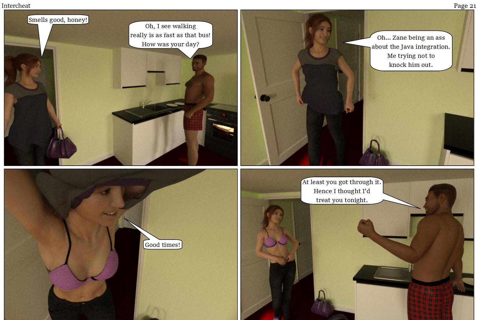Intercheat - Episode 1, Page 22: Intercheat