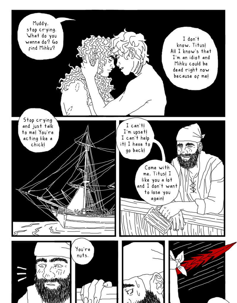 The Art of Running Away - Episode 10, Page 4: Mistake