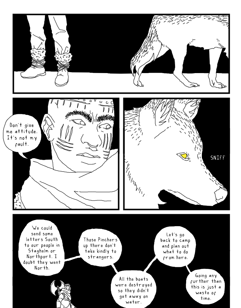 The Art of Running Away - Episode 13, Page 2: A Shadow